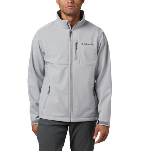 Columbia Ascender Softshell Jacket Men Grey USA (US2209455)